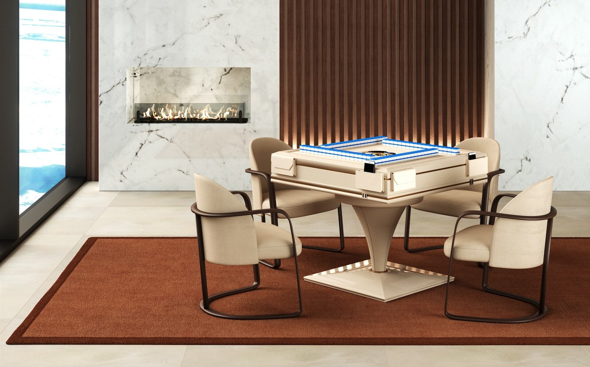 Posh Automatic Mahjong Table