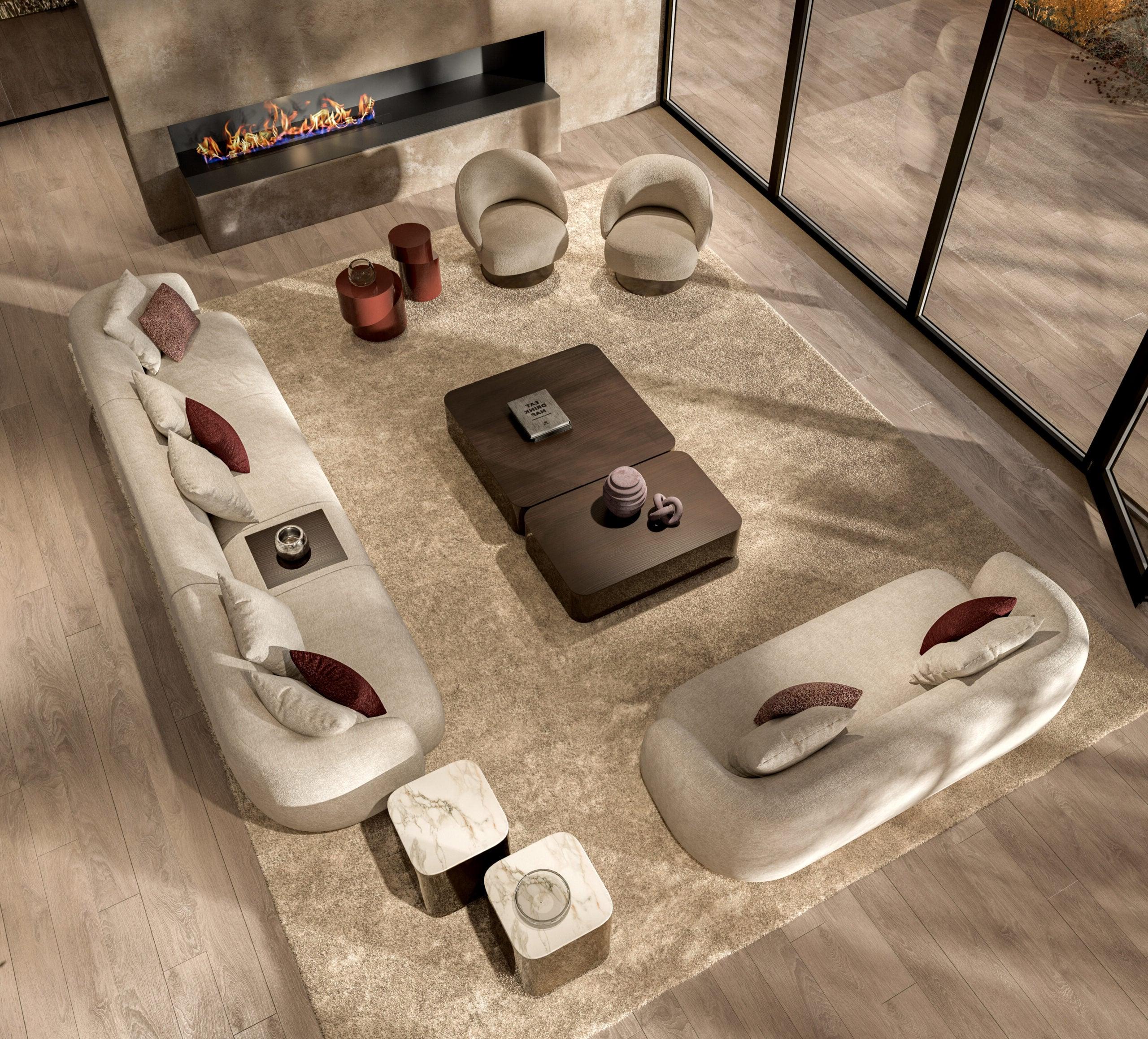 New Mood Italian Coffee Table