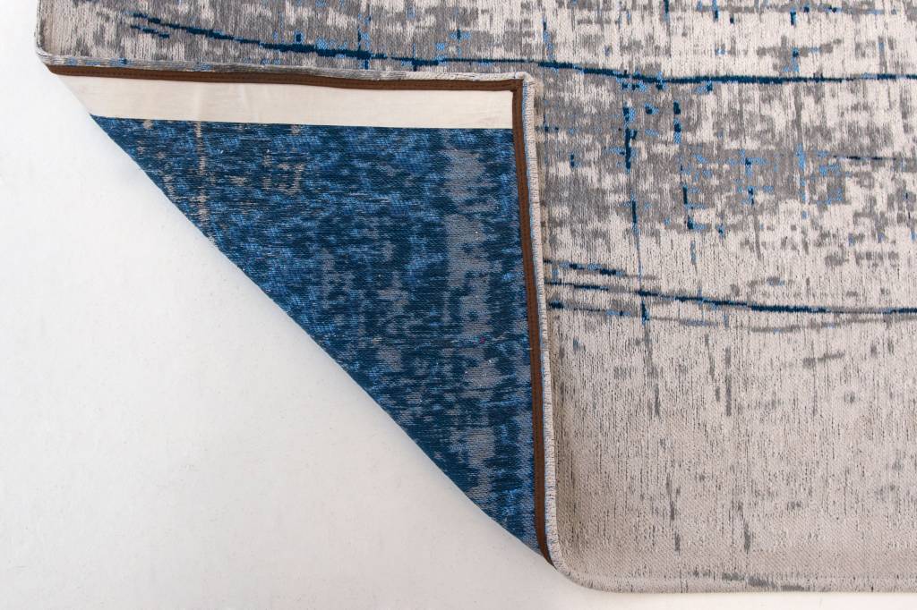 Abstract Indoor Azure Rug ☞ Size: 240 x 340 cm