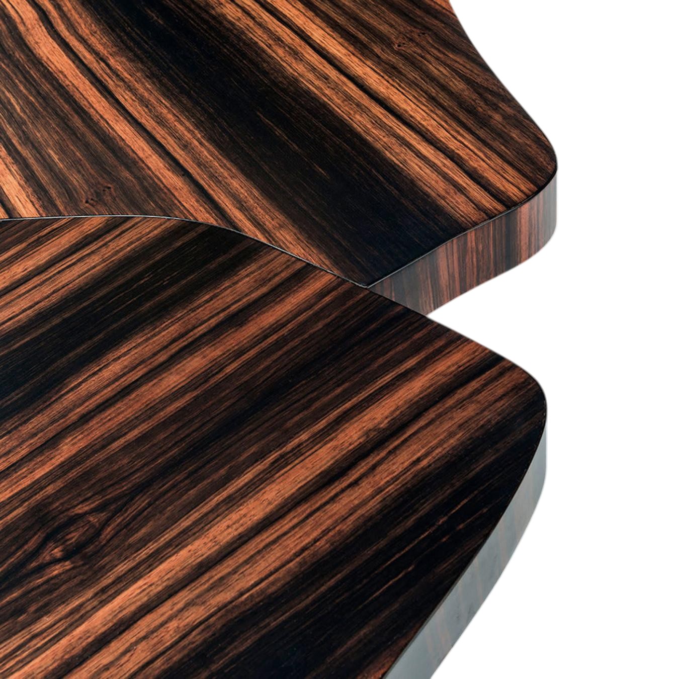 Andy Dark Wood Dining Table