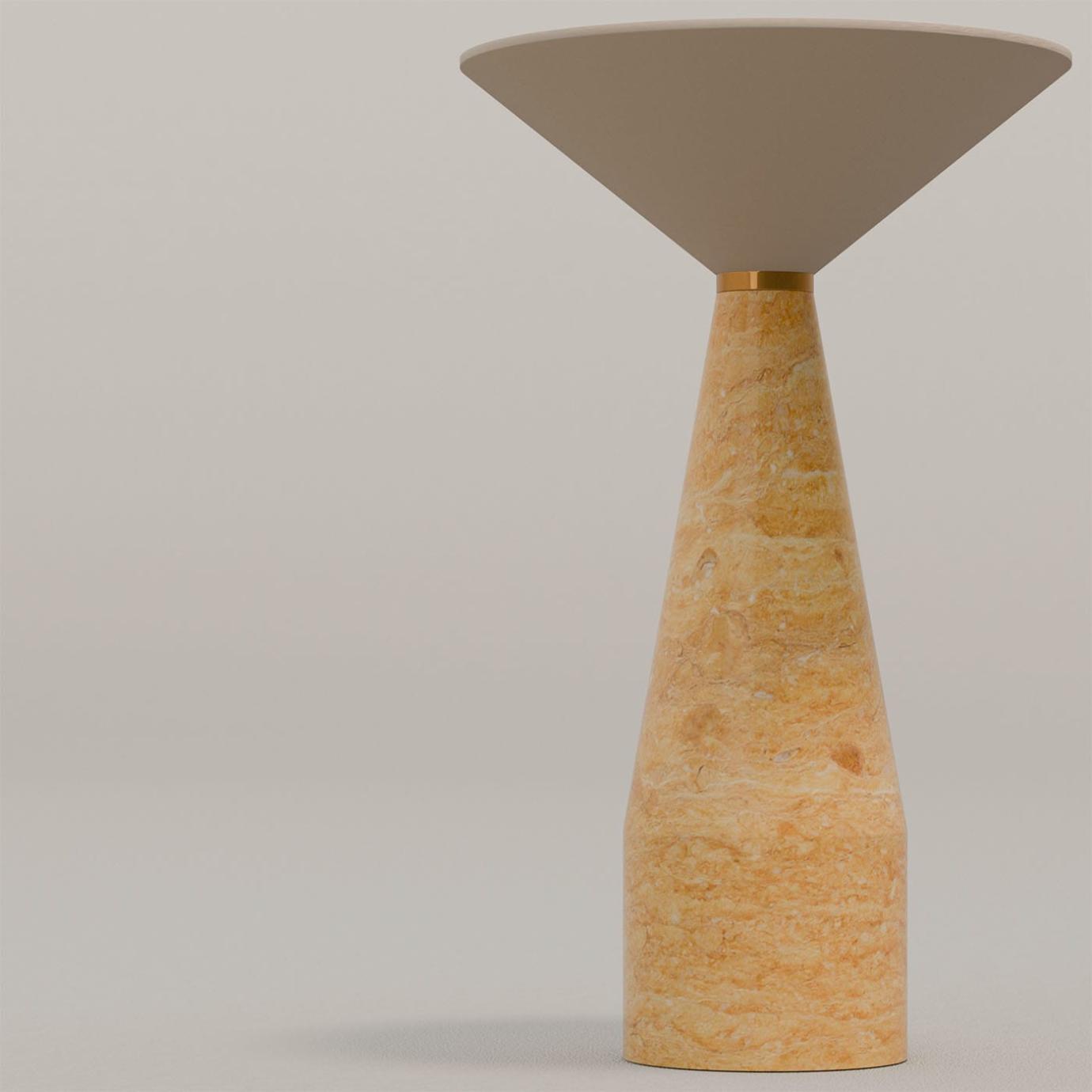 Cino Natural Italian Side Table