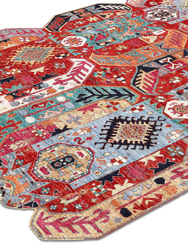 Multishape Luxury 100% Wool Rug | Size: 250 x 300 cm