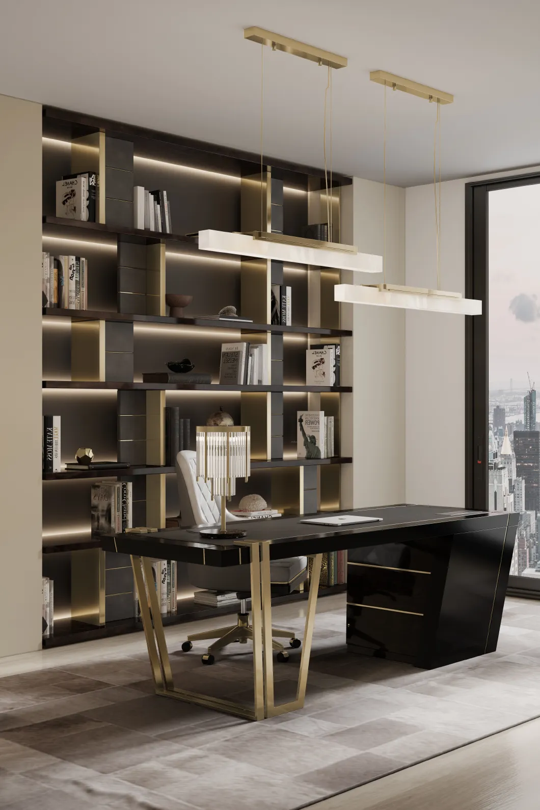 Luxe Bookcase - 1