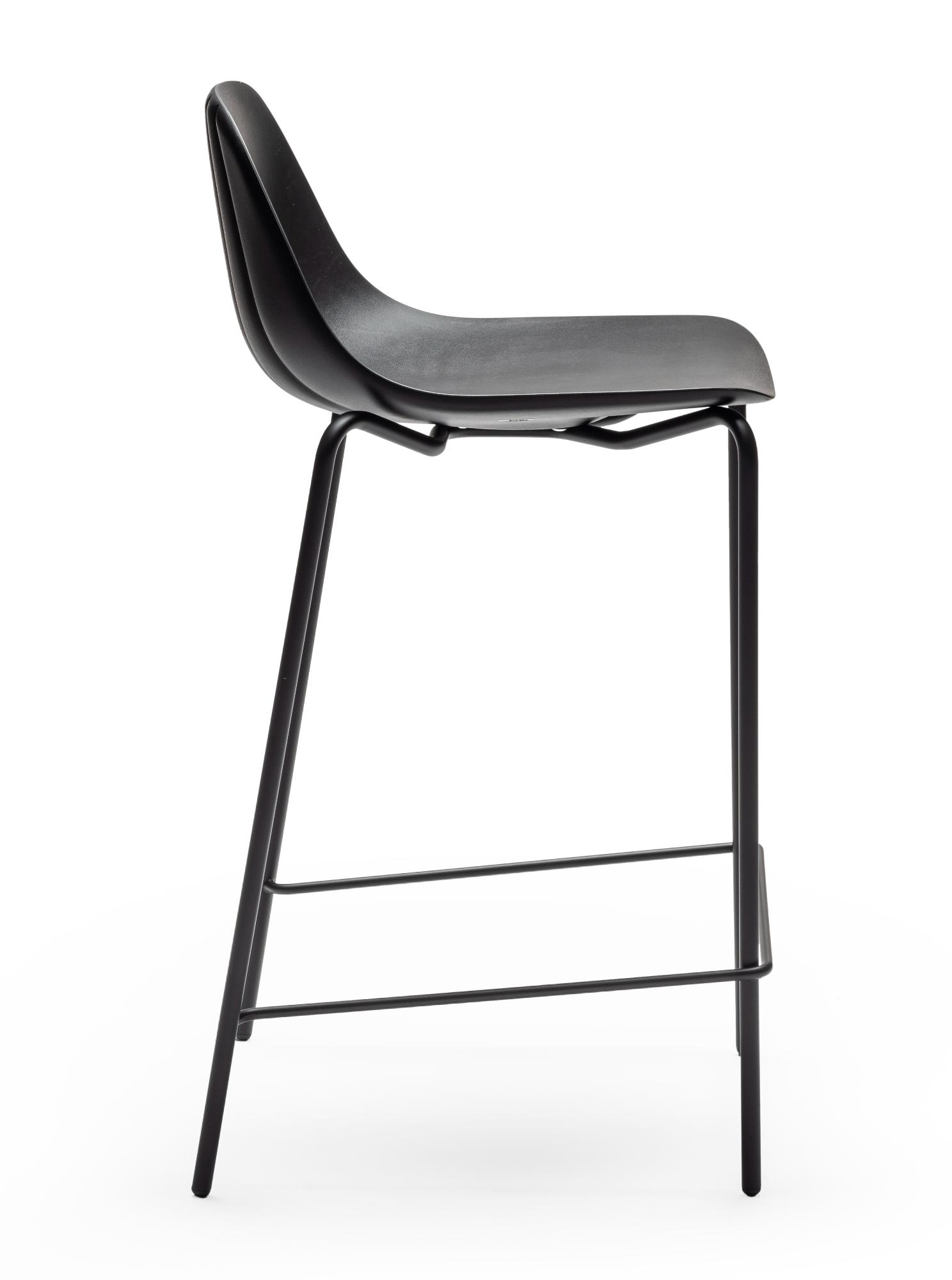 Babah Black Bar Stool