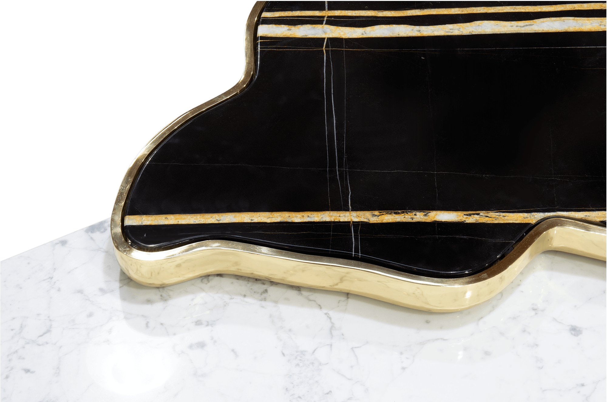 Valencia Ebony Ivory Designer Table