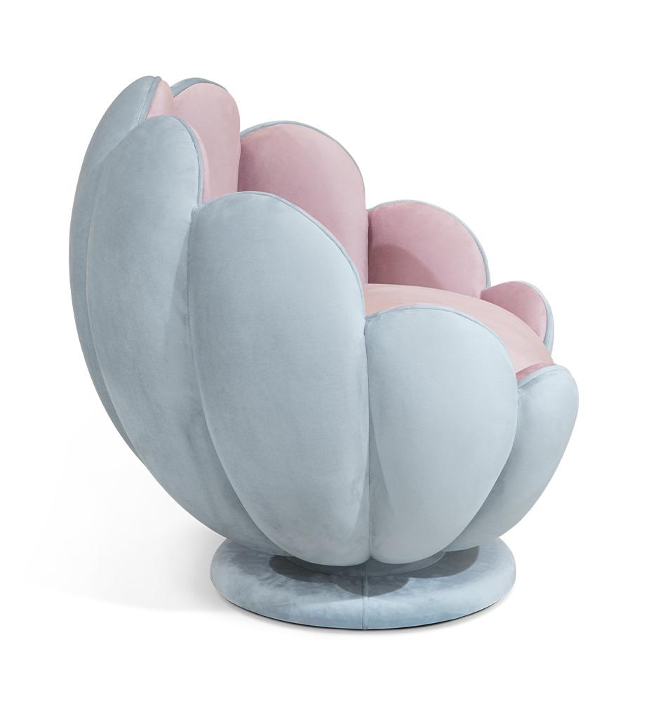 Lotus Serenity Plush Relaxation Chair