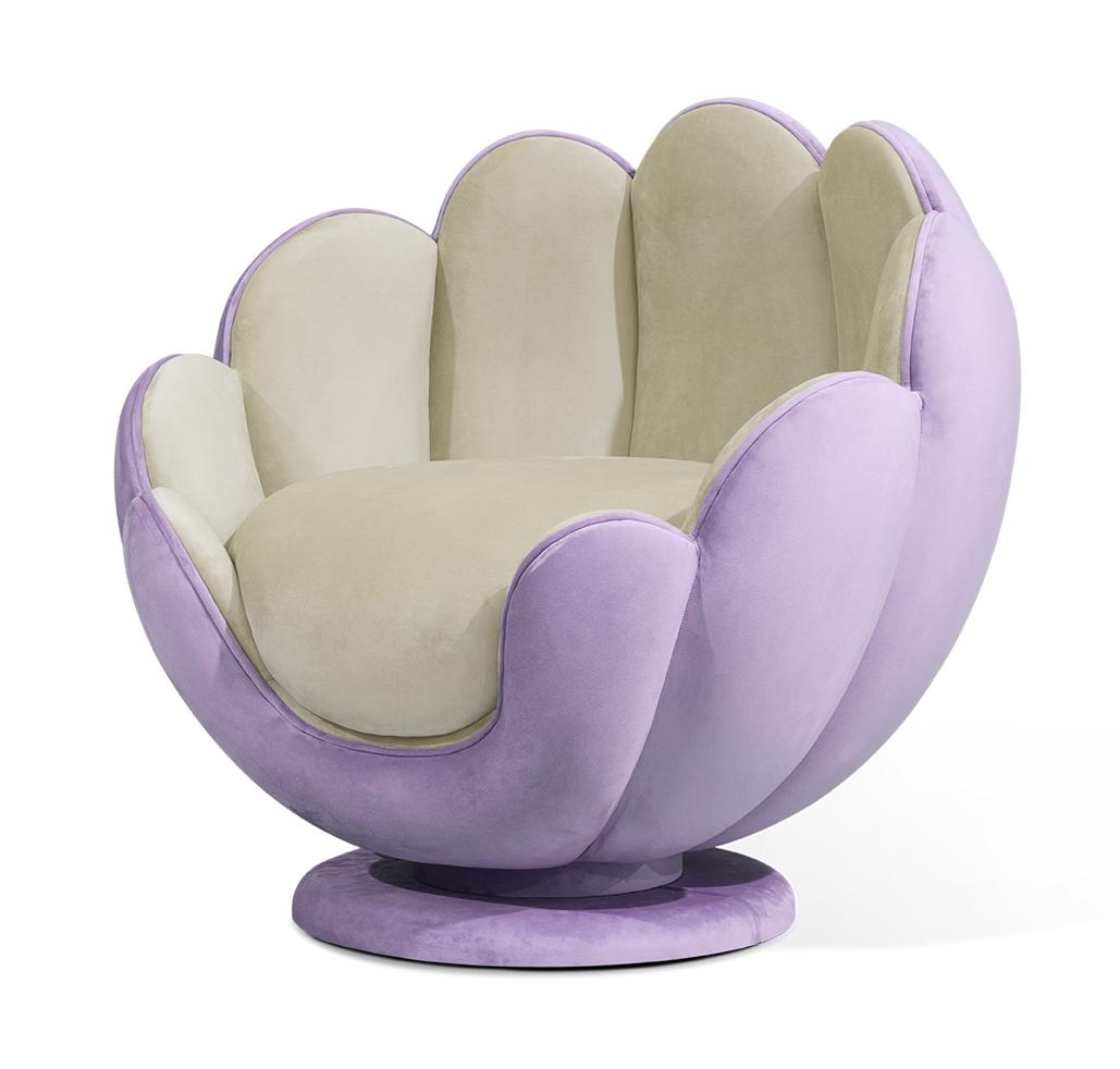 Lotus Serenity Plush Relaxation Chair