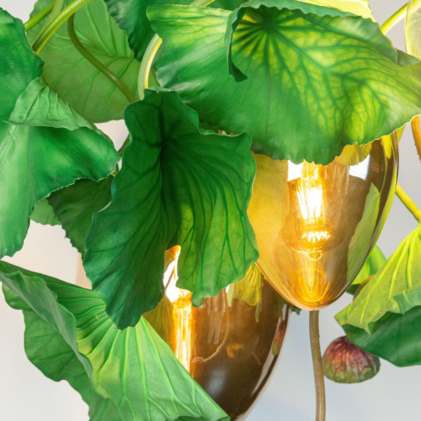 Dichondra Botanical Round Chandelier