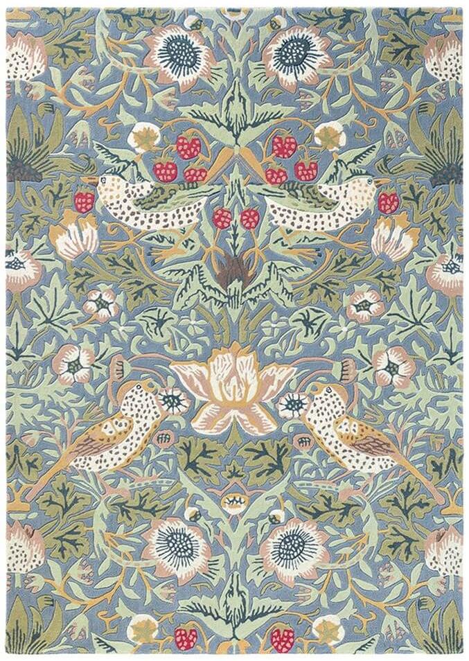 Designer Handtufted Green Indian Rug