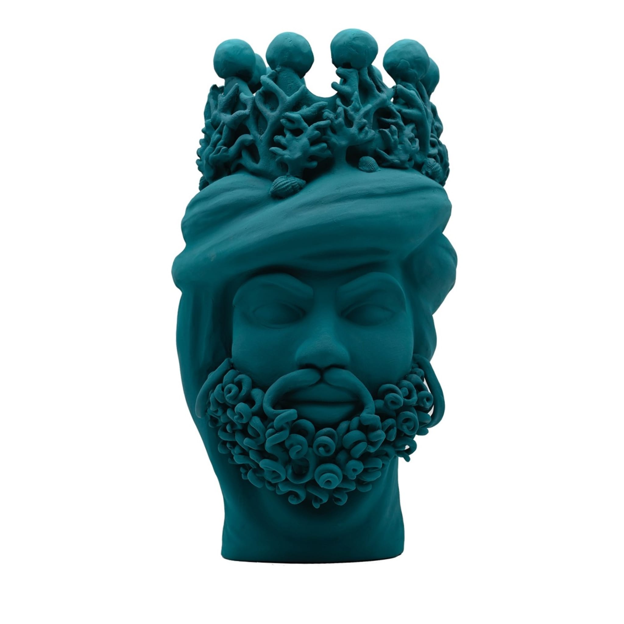 Distinctive Moor's Head Sculpture
