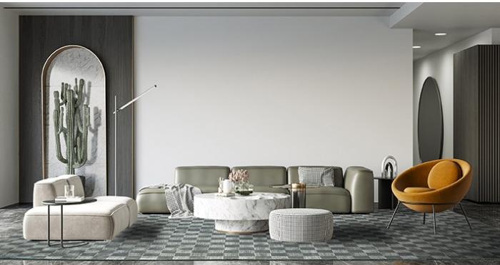 Tencel Grey Hand-Woven Rug | Size: 170 x 240 cm