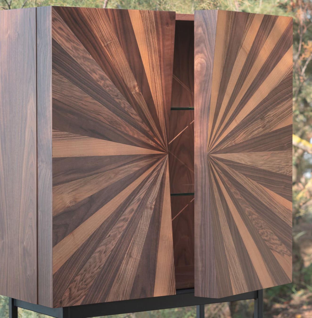 Wooden Veneer Cabinet
