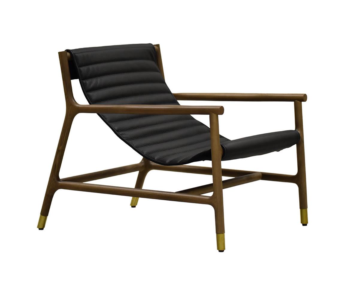 Joyce Black Artisan Lounge Chair