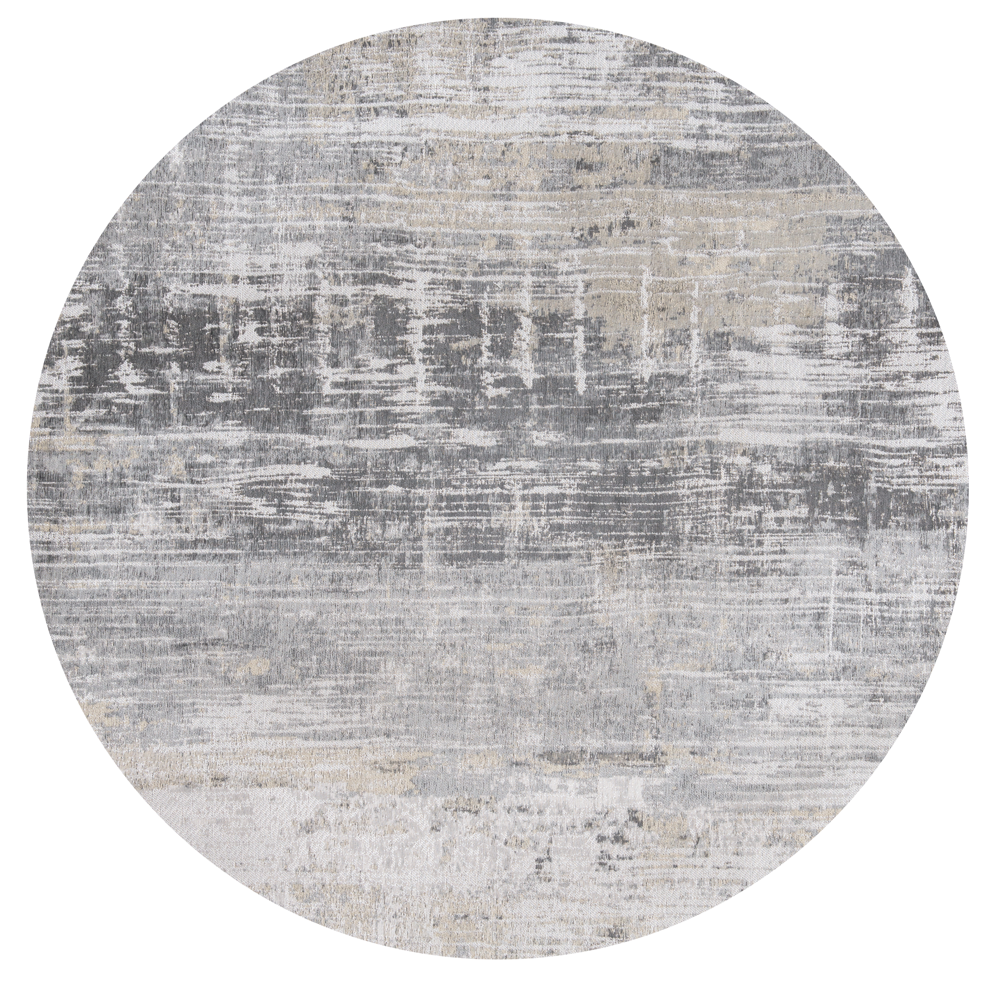 Loft Grey Round Rug | Size: Ø 240 cm