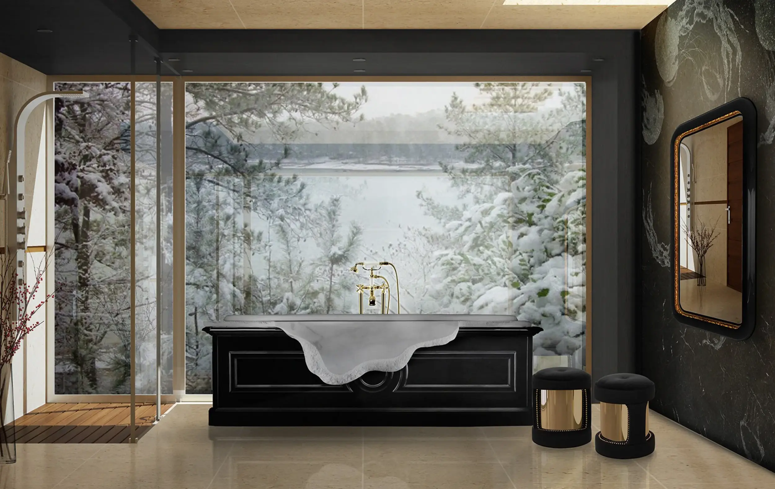 Rockhaven Soak Bathtub