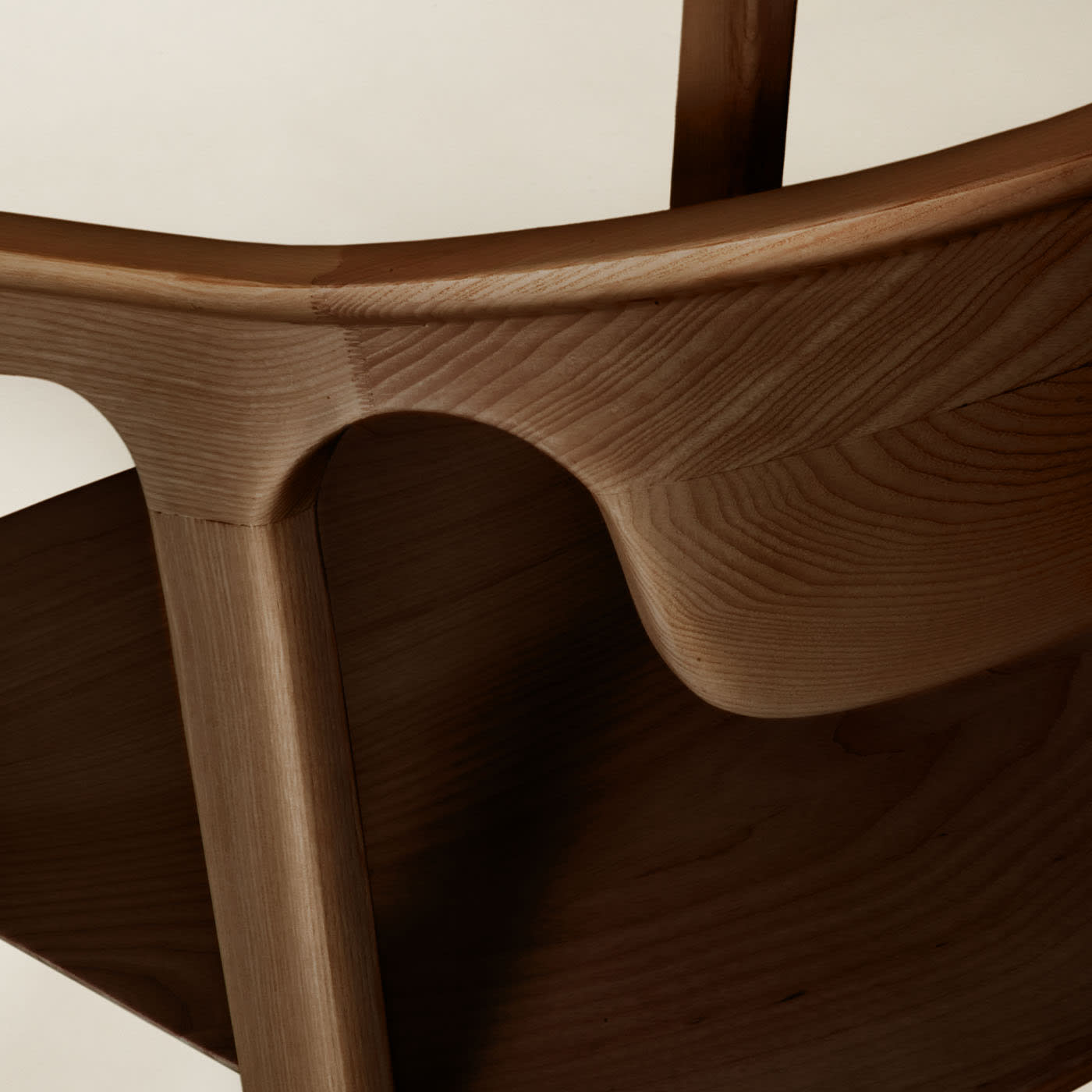 Duna Brown Contemporary Italian Chair