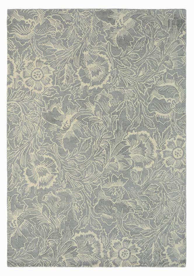 Pure Morris Poppy Rug Dove 28404 Rug | Size: 170 x 240 cm