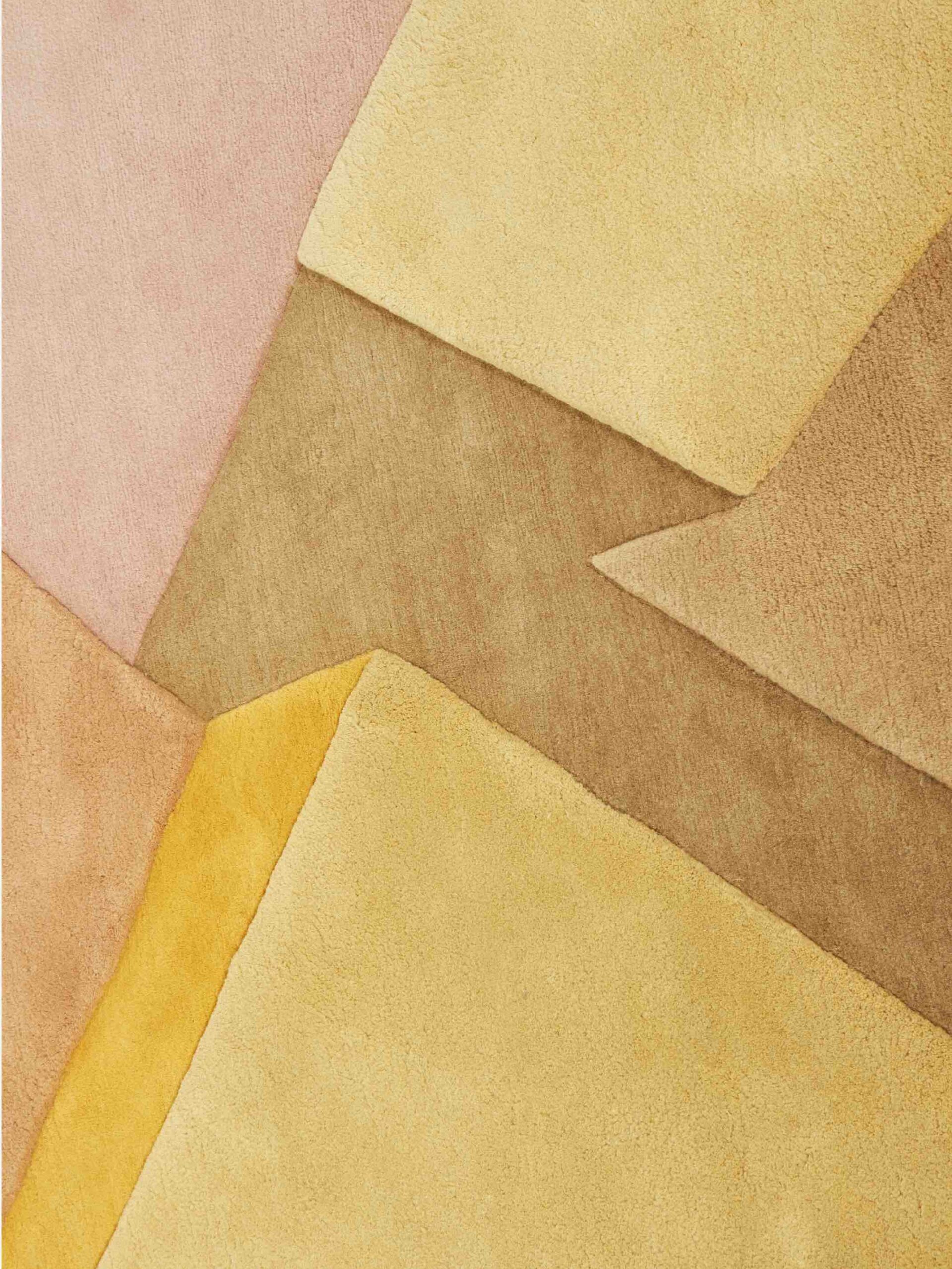 Higher And Higher Yellow Rug