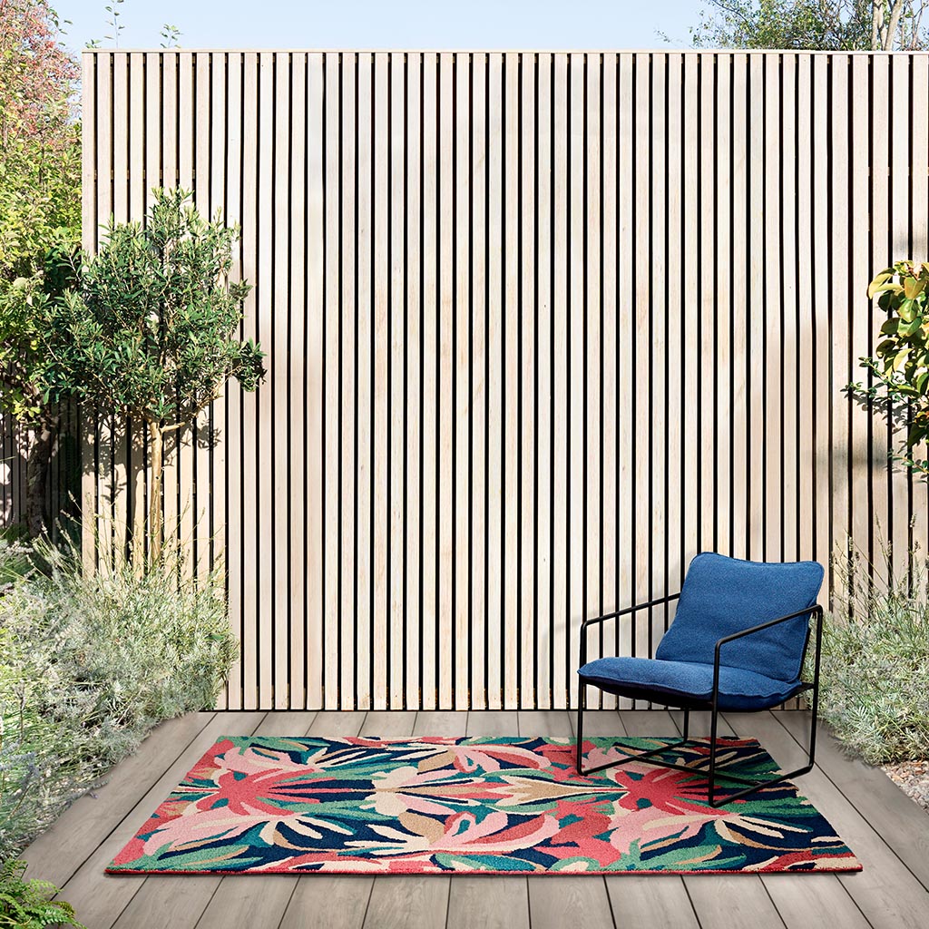 Sunrise Pink Outdoor Rug | Size: 250 x 350 cm