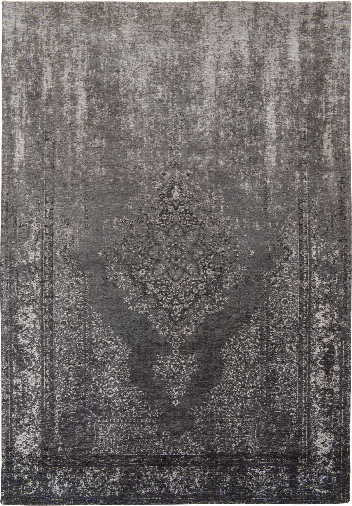 Persian Vintage Style Rug Grey Neutral