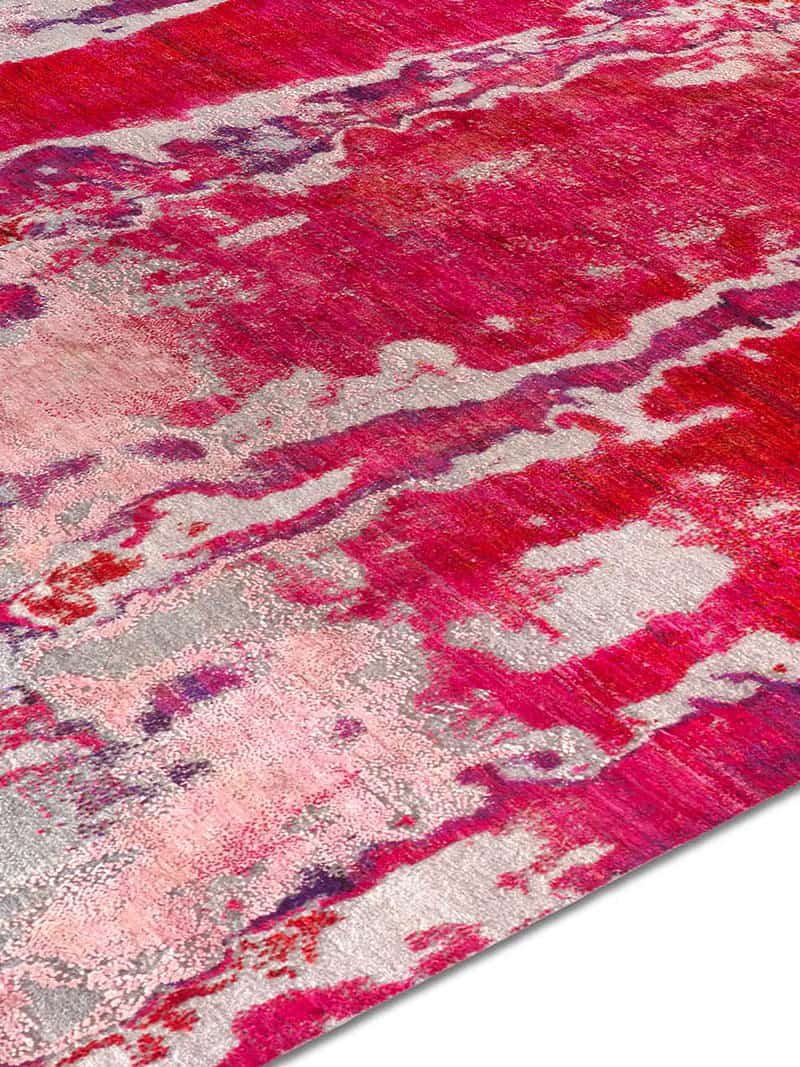 Rose Luxury Silk / Wool Rug