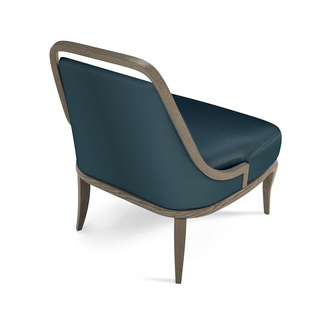 Velvet Luxe Green Armchair