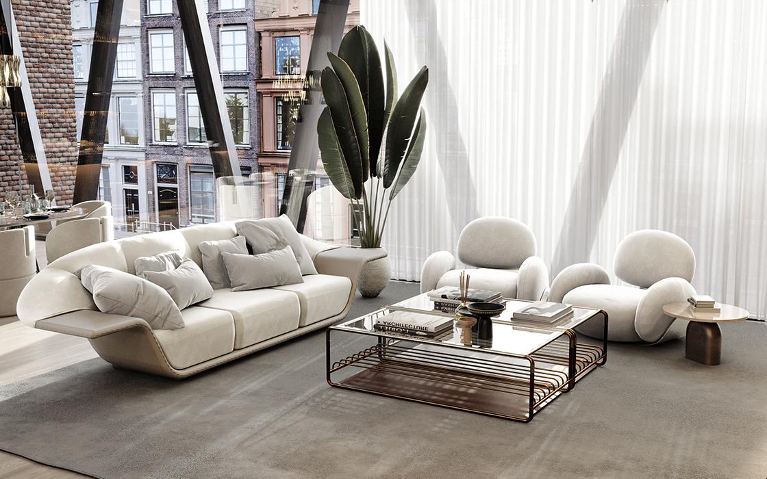 Klaus Black Sofa - 2