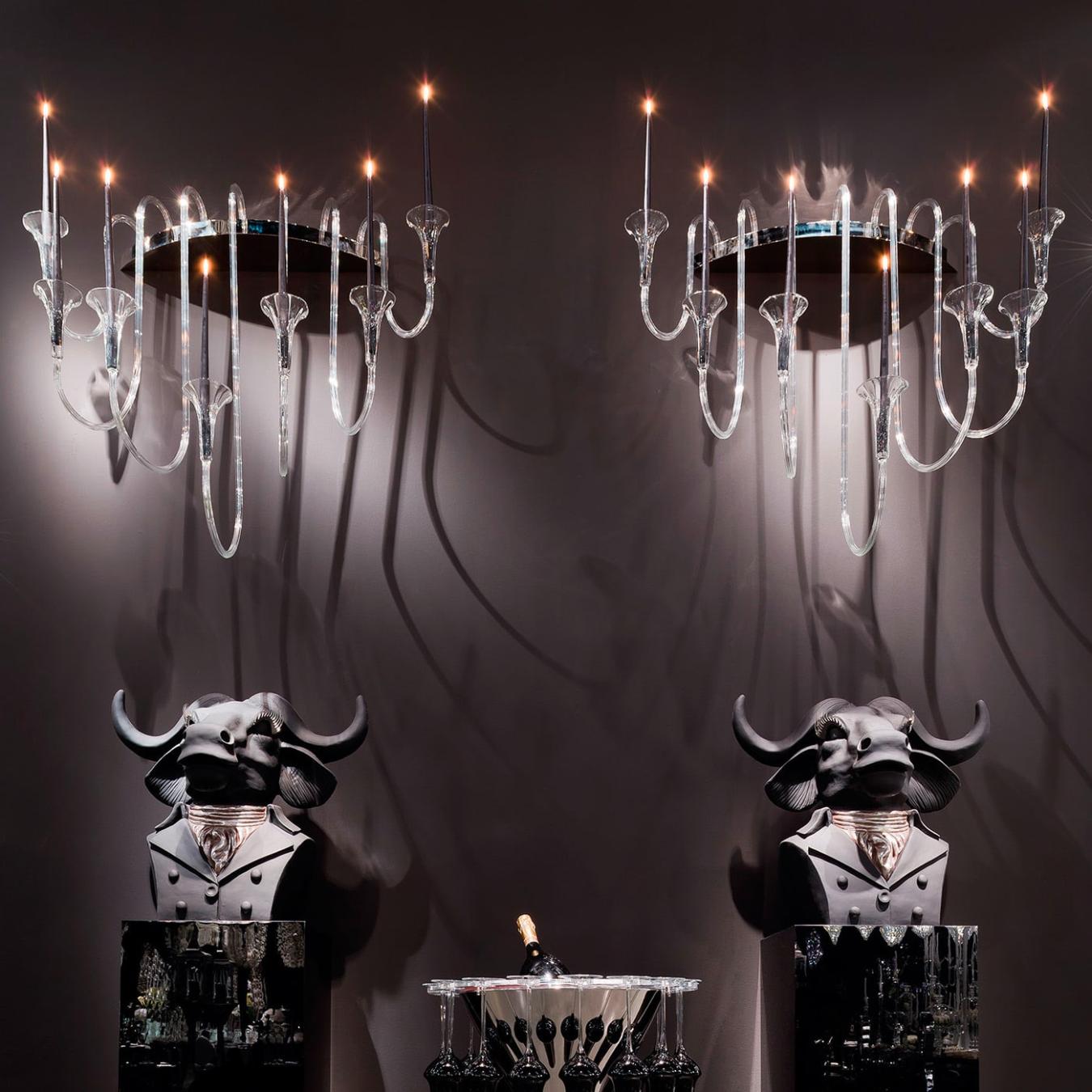 Octopus Italian Wall Candelabra