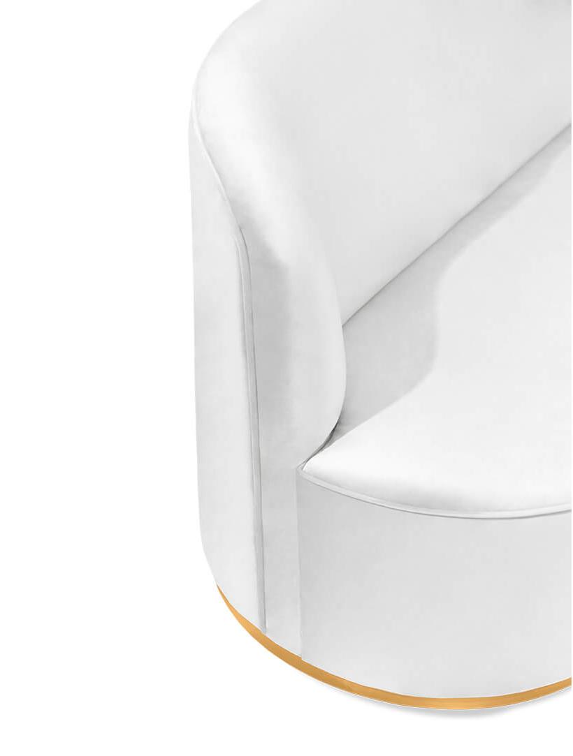 Nimbus White Sofa