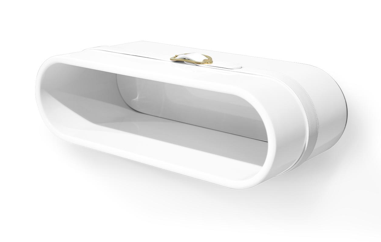 Nimbus Small White Shelf