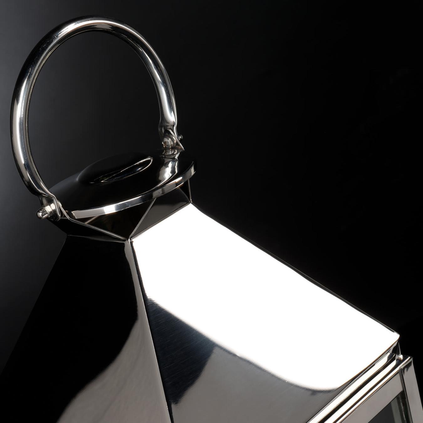 Pyramid Large Handcrafted Outdoor Lantern