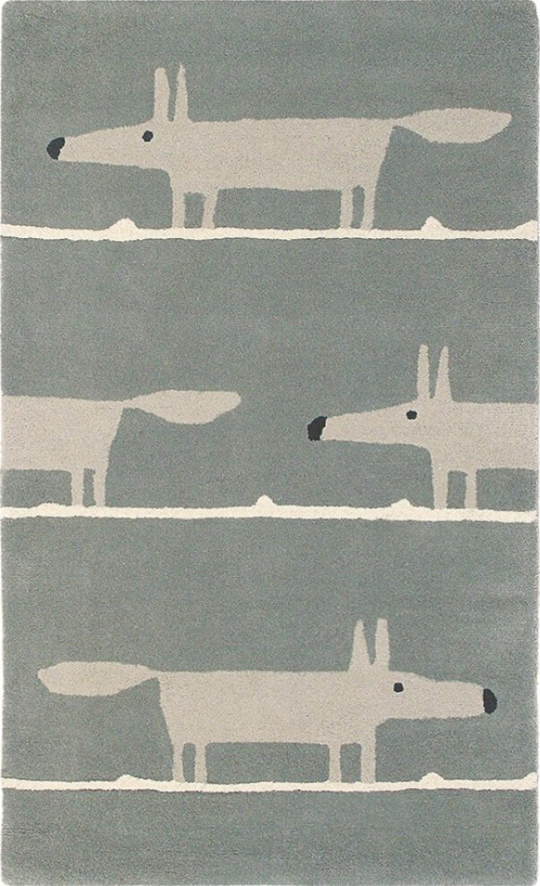 Fox Silver Hand-Tufted Rug | Size: 120 x 180 cm