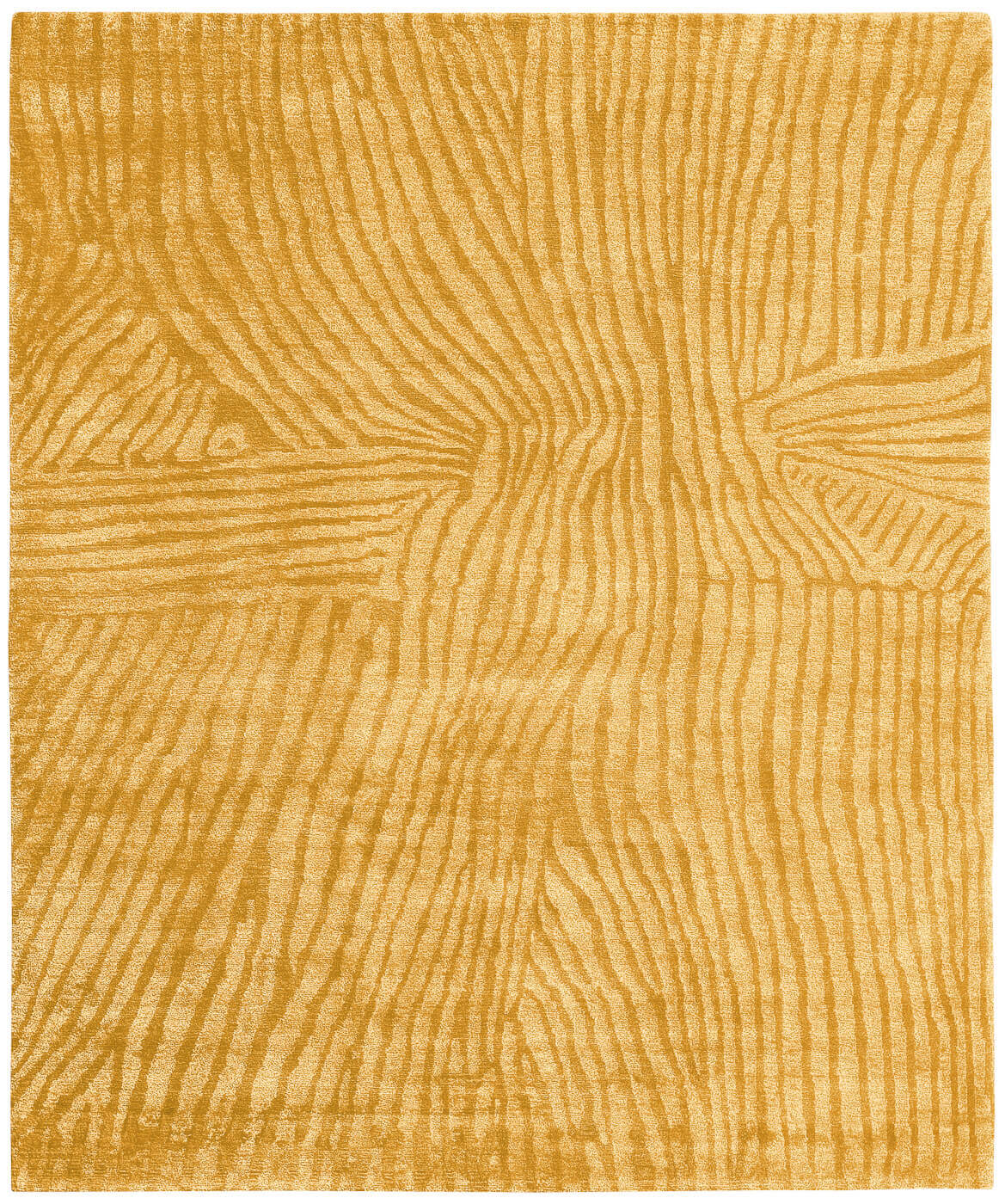 Hand-woven Gold Luxury Rug ☞ Size: 200 x 300 cm