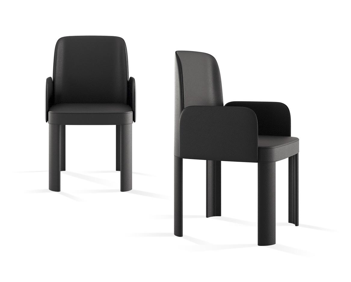 Gelsomina Black Chair