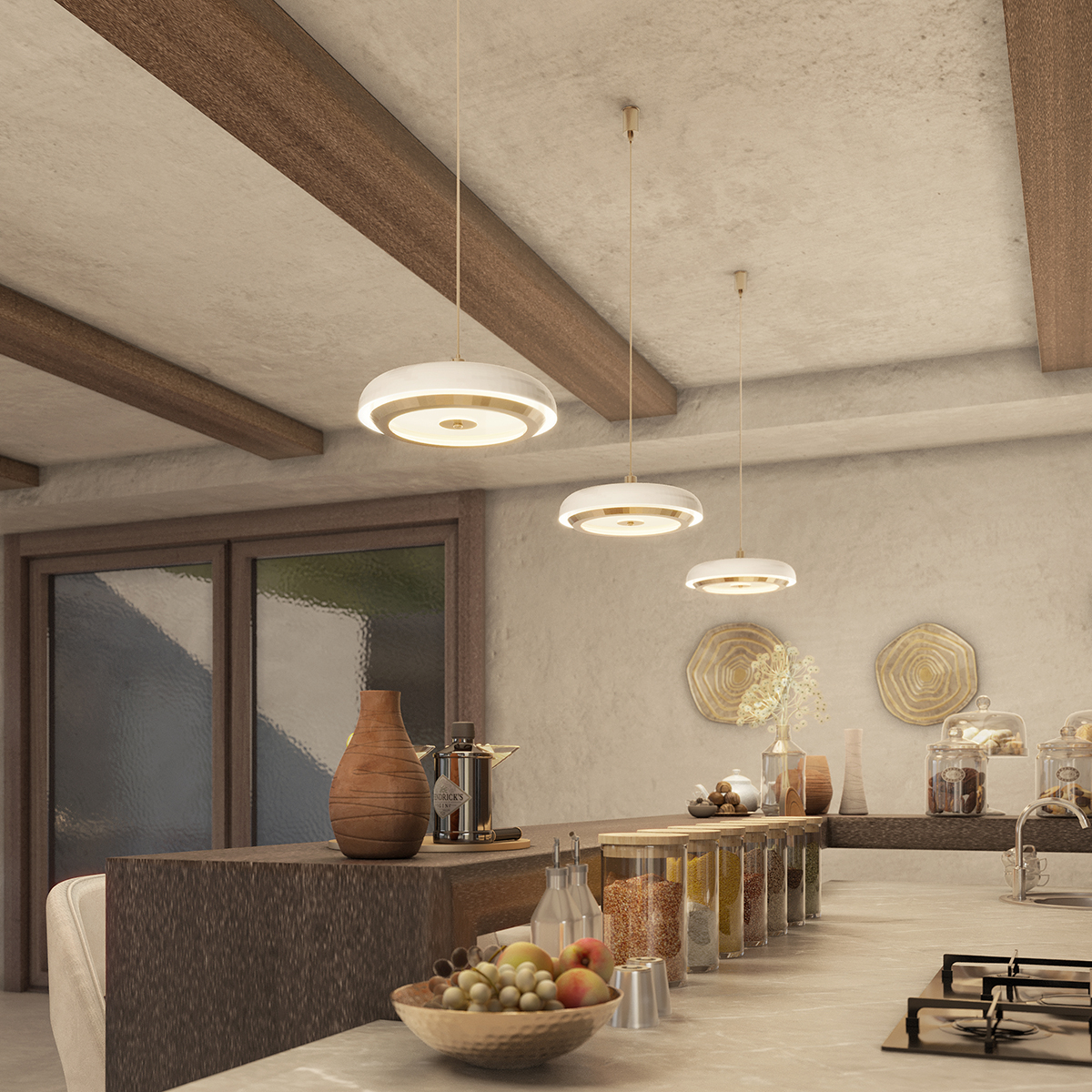 Carter Glow Suspension Lamp - 3