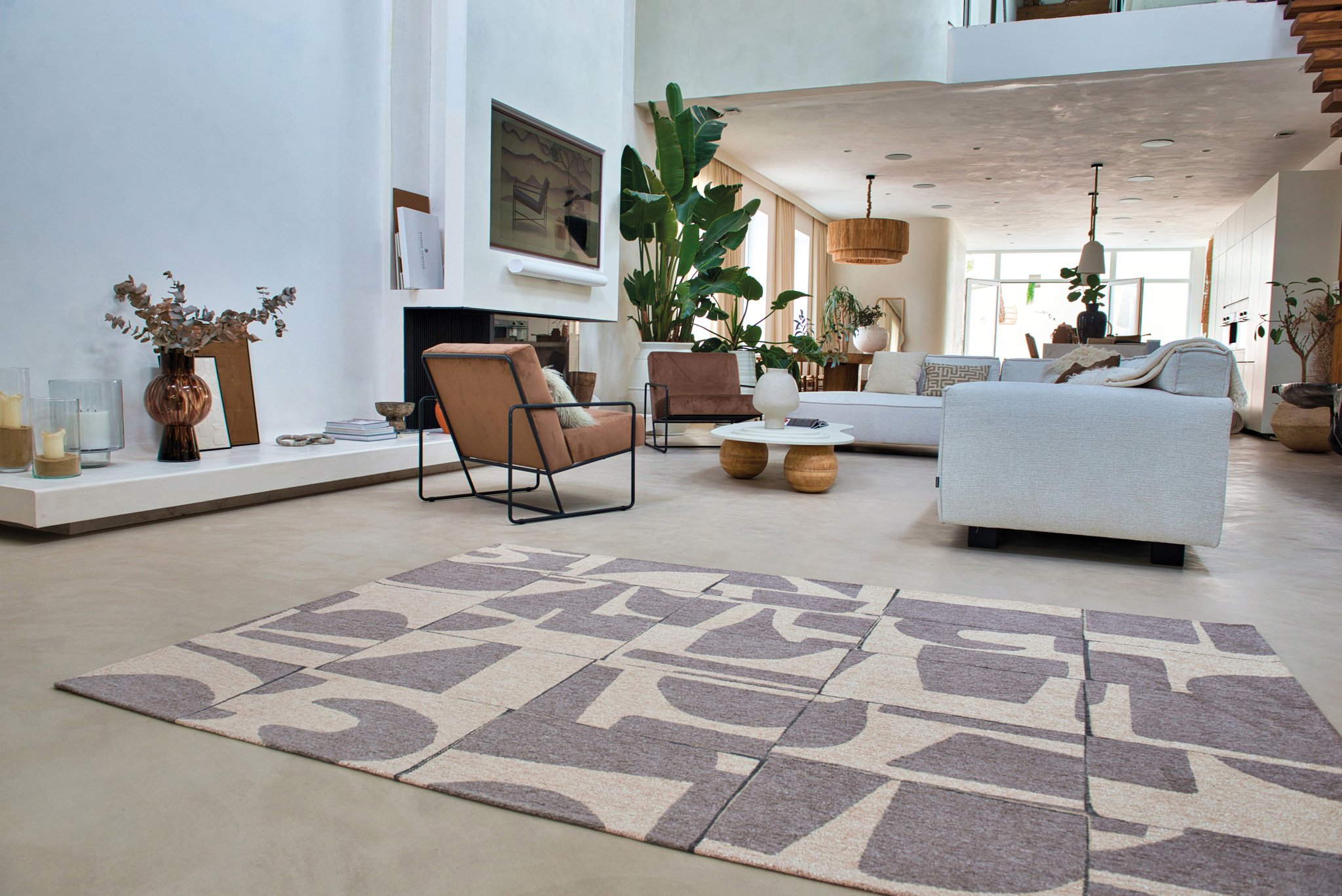 String Contemporary Rug | Size: 240 x 340 cm