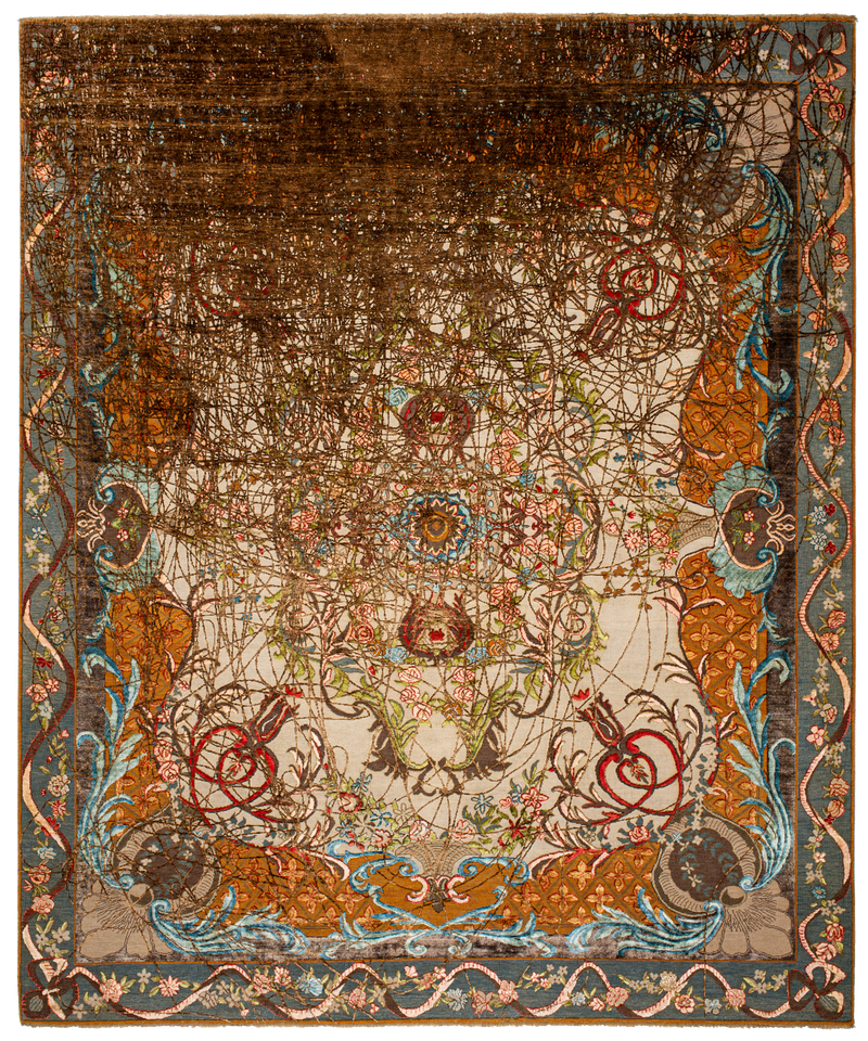 Savonnerie Luxury Hand-Knotted Rug