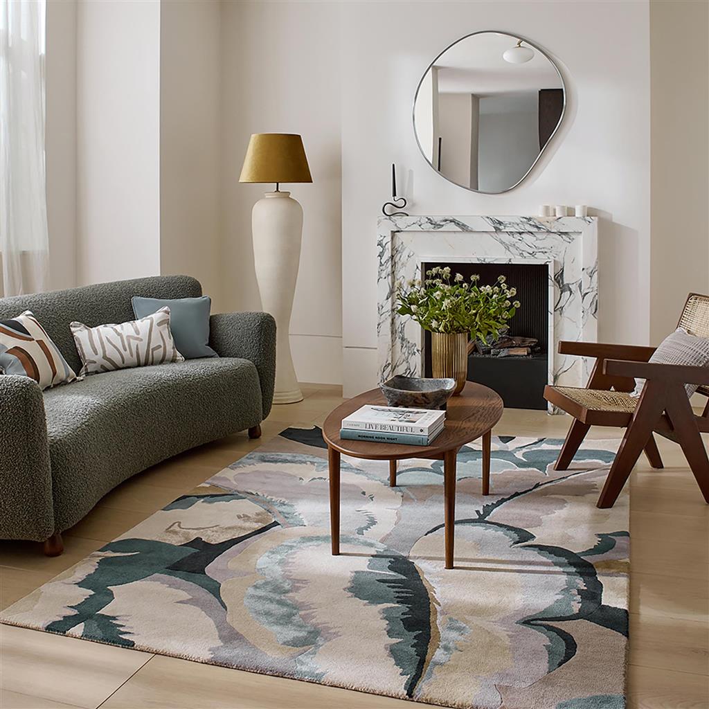 Leaf Shiitake/Wild Wood Rug | Size: 140 x 200 cm
