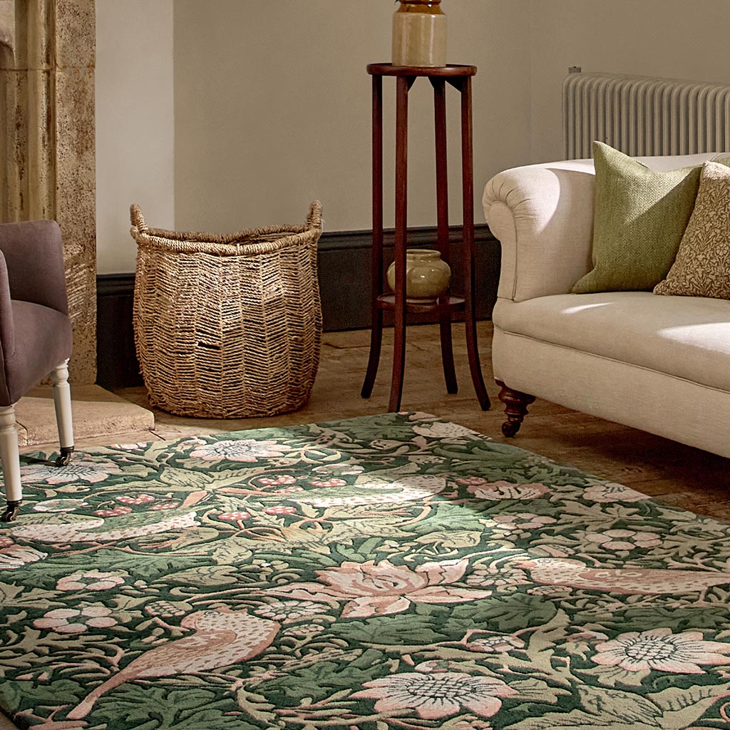 Forest Shaggy Rug