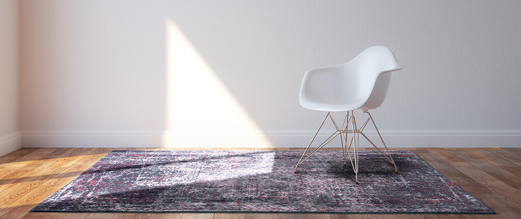 Gramercy Red Rug by Louis de Poortere