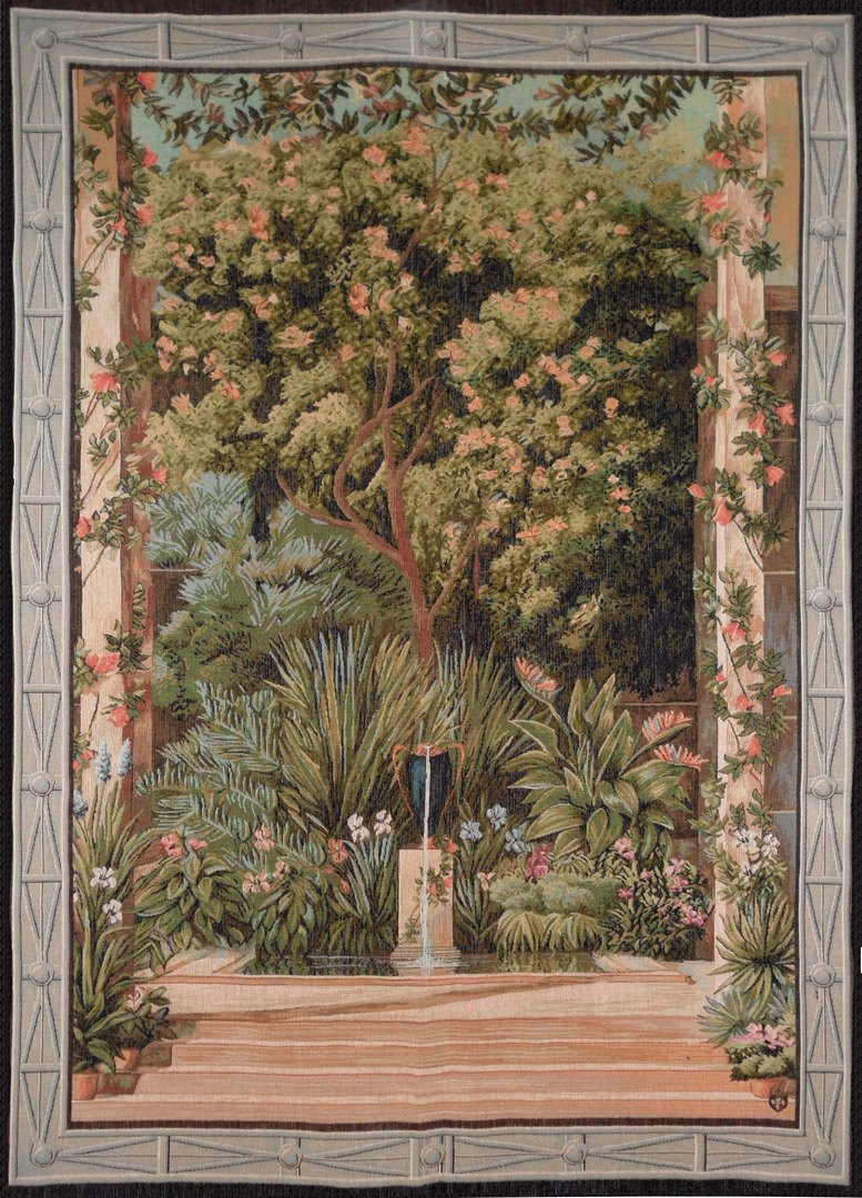 Napoleonic Greenhouse Woven Tapestry