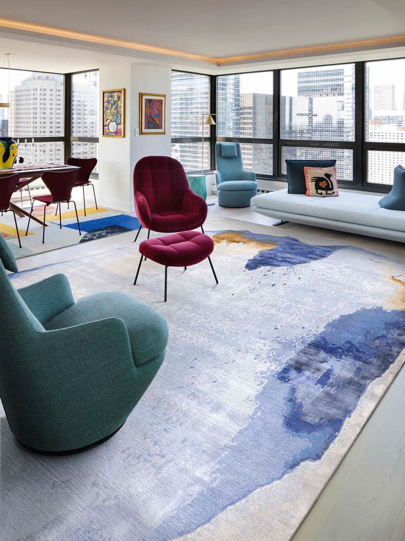 Original Handwoven Luxury Rug | Size: 305 x 427 cm