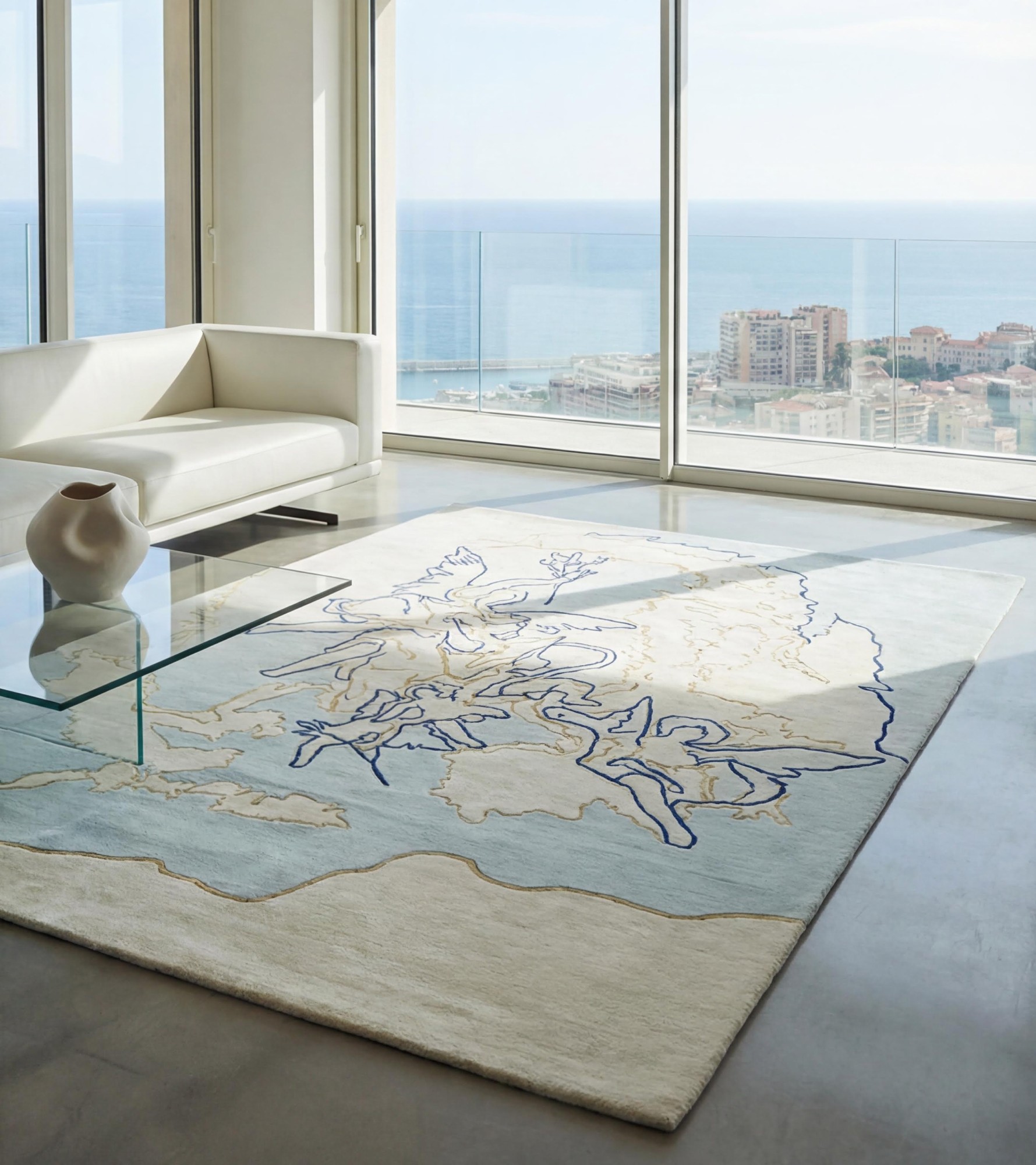 Ivory Sketch Artisan Rug