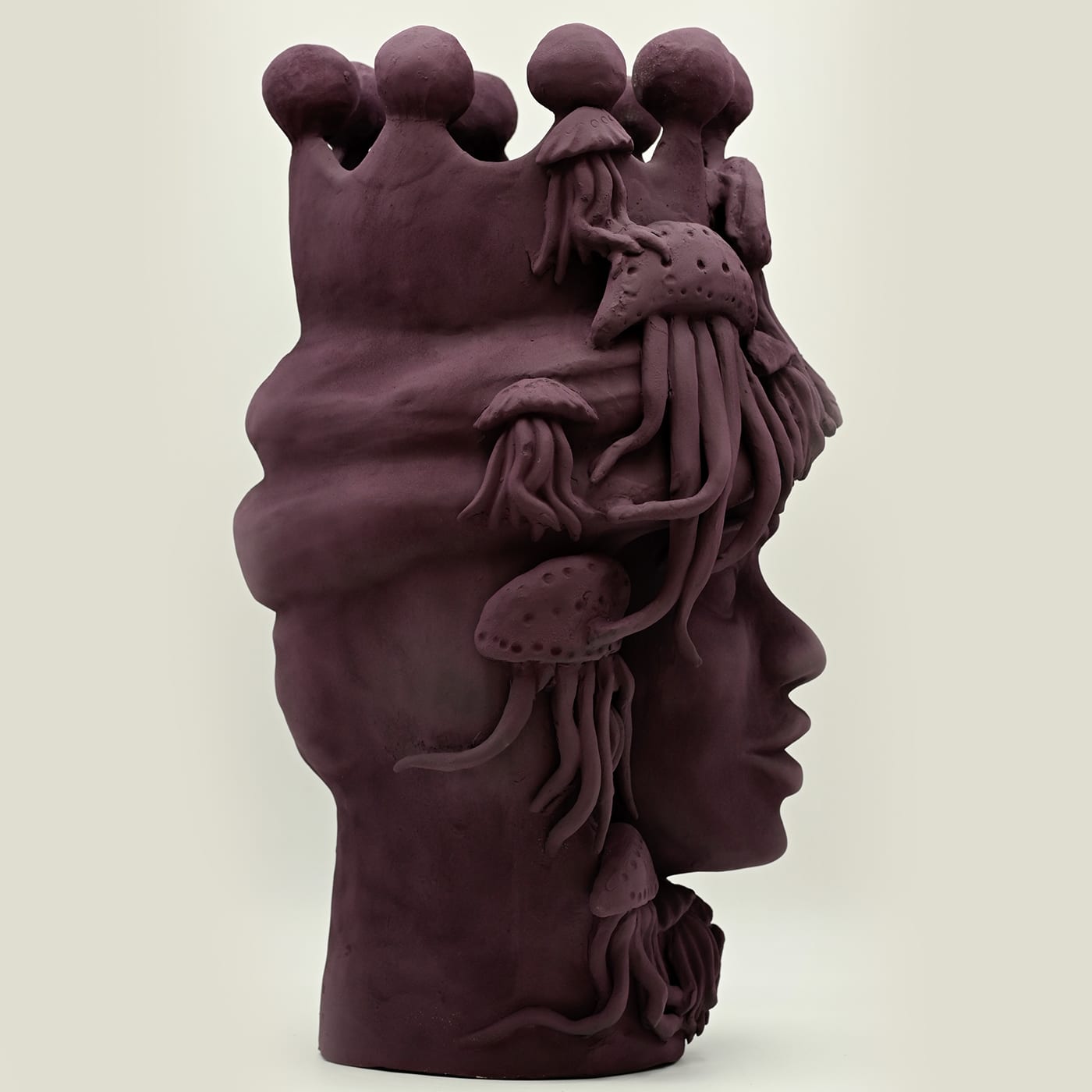 Original Handmade Moor's Head Sculpture