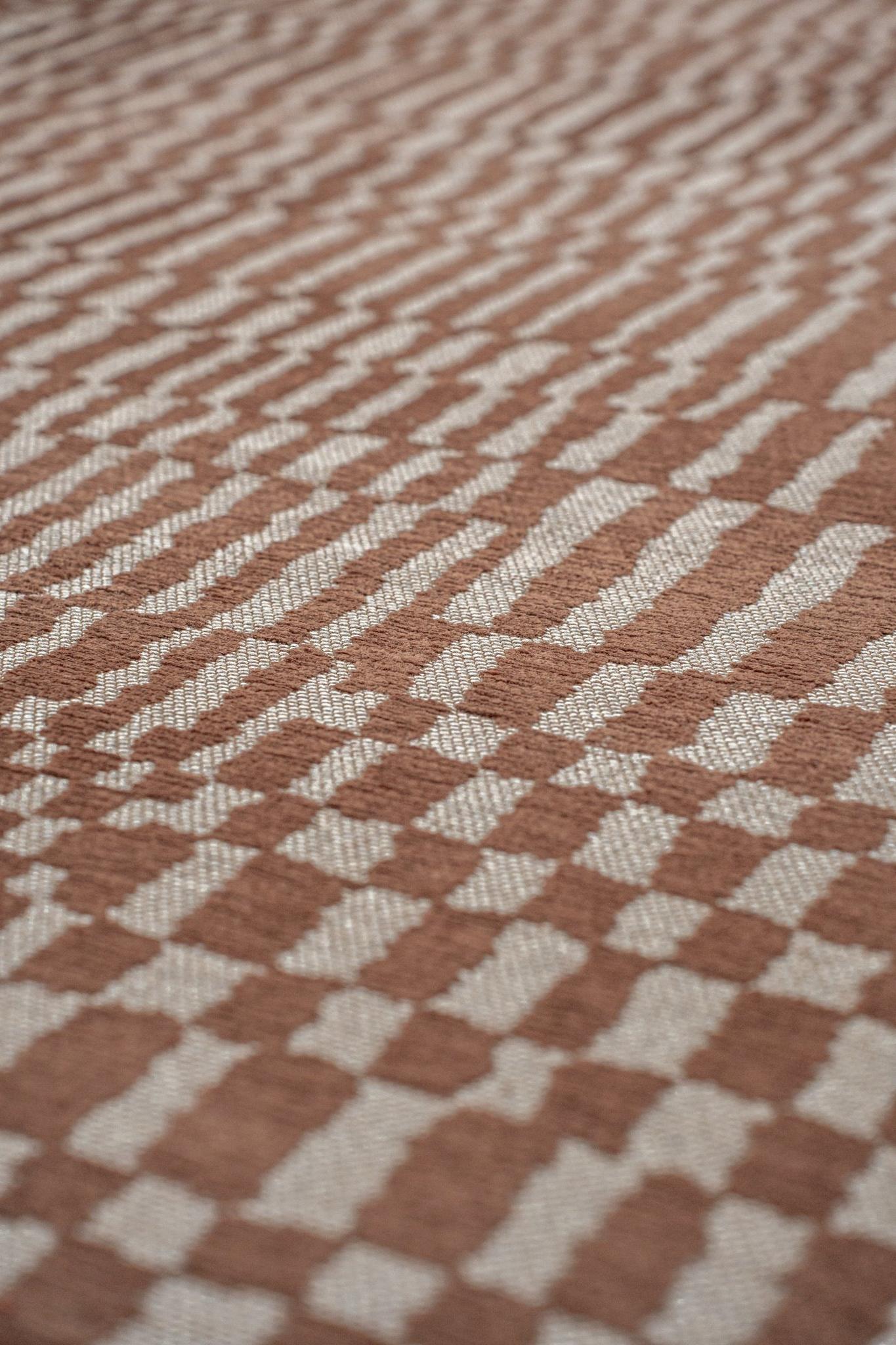 Moroccan-Inspired Geometric Round Rug | Size: Ø 240 cm