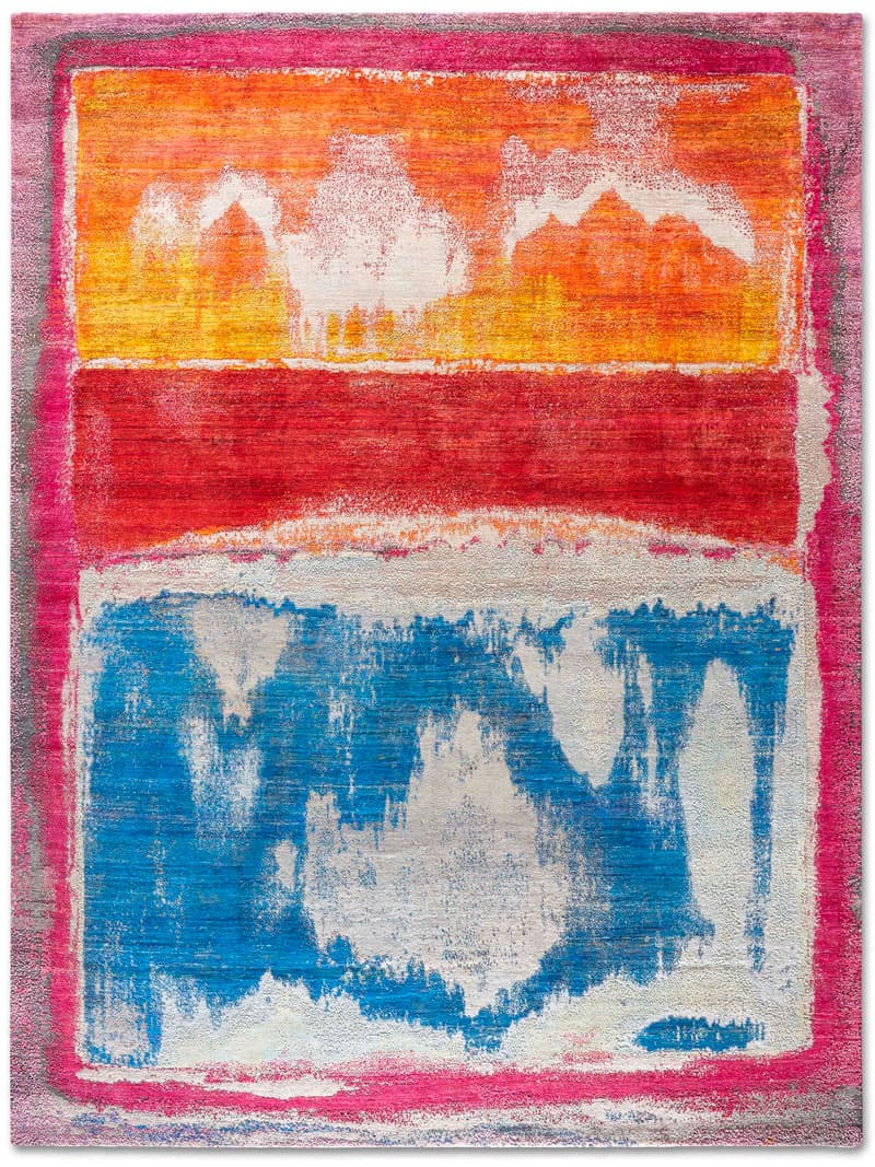 Beach Day Luxury Silk / Wool Rug