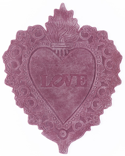 Devotion Purple Handwoven Rug