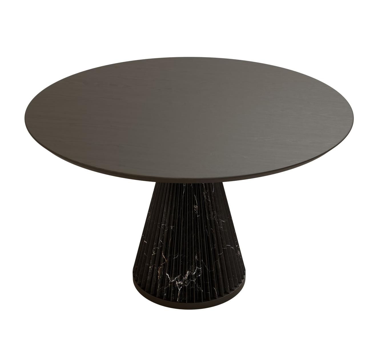 Marilyn Black Marble Handcrafted Dining Table