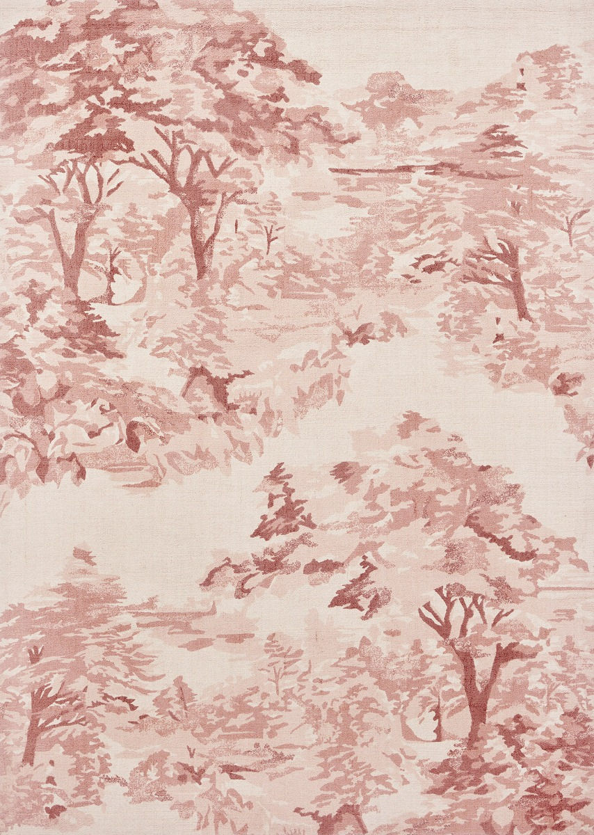 Light Pink Designer Handwoven Rug | Size: 140 x 200 cm