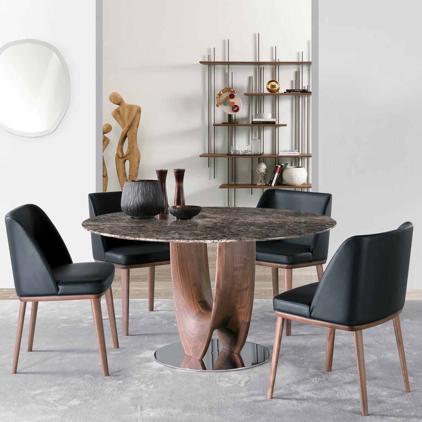 Axis Marble Dining Table
